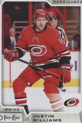 2018-19 O-Pee-Chee - Justin Williams #44