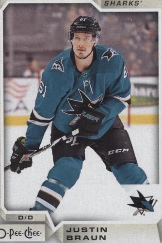 2018-19 O-Pee-Chee - Justin Braun #328