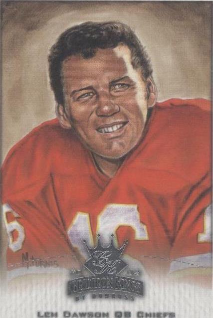 2002 Donruss Gridiron Kings Len Dawson #167