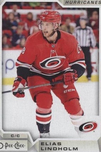 2018-19 O-Pee-Chee - Elias Lindholm #186