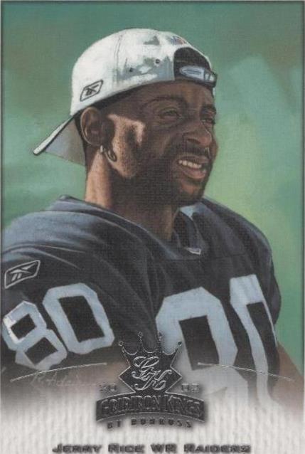 2002 Donruss Gridiron Kings Jerry Rice #69