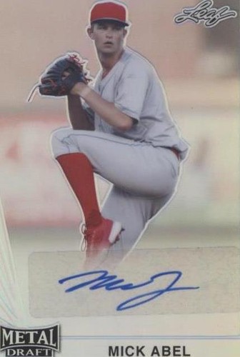 2021 Leaf Metal Draft - Mick Abel #LA-MA1