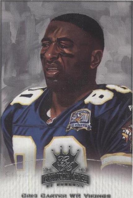 2002 Donruss Gridiron Kings Cris Carter #52