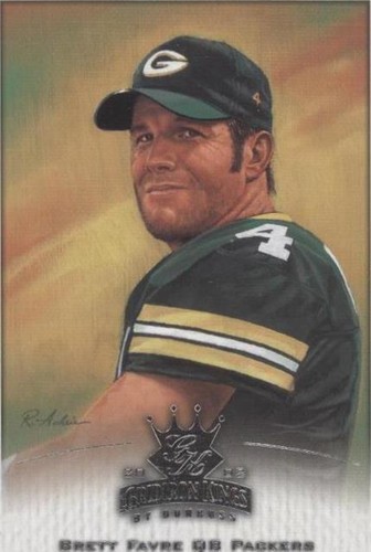 2002 Donruss Gridiron Kings Brett Favre #30
