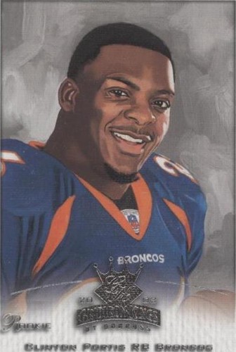 2002 Donruss Gridiron Kings Clinton Portis #112