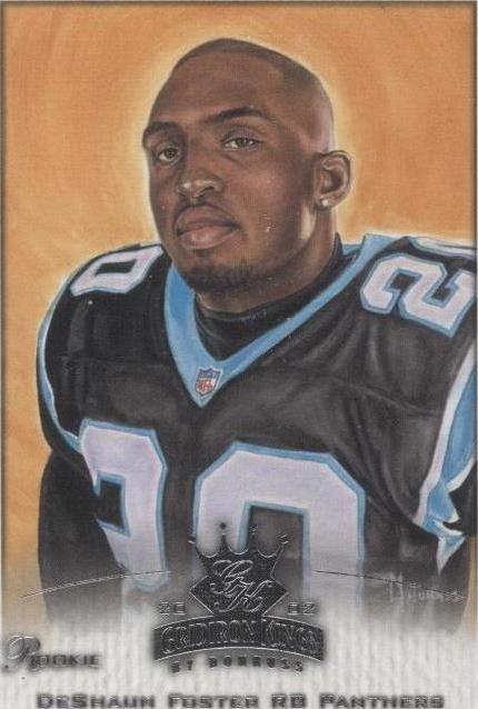2002 Donruss Gridiron Kings DeShaun Foster #111