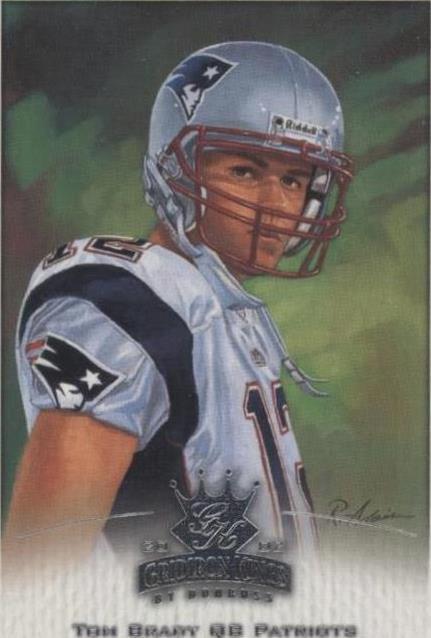Donruss Gridiron Kings 2002 Tom Brady #55