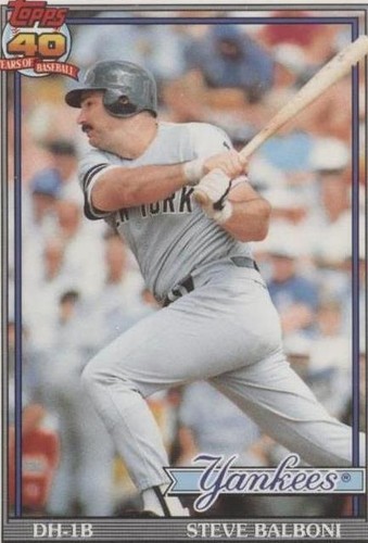 1991 O-Pee-Chee - Steve Balboni #511