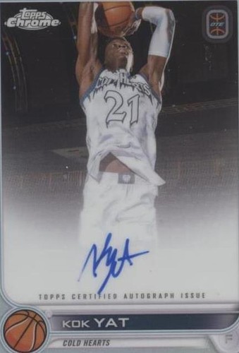 2022-23 Topps Chrome OTE Overtime Elite - Kok Yat #CA-KY2