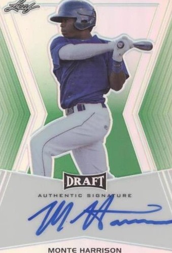 2014 Leaf Metal Draft - Monte Harrison #BA-MH1