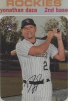 2020 Topps Heritage High Number - Yonathan Daza #THC-705