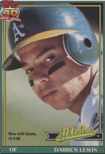 1991 O-Pee-Chee - Darren Lewis #239