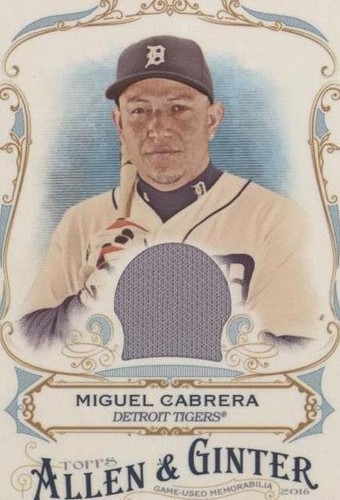 2016 Topps Allen & Ginter - Miguel Cabrera #FSRA-MC