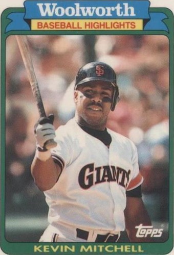 1990 Topps Woolworth Baseball Highlights - Kevin Mitchell #2
