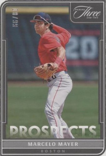 2022 Panini Three and Two - Marcelo Mayer #P-3