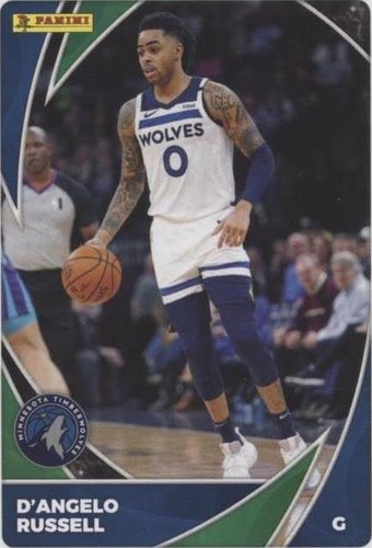 2020-21 Panini Sticker & Card Collection - D'Angelo Russell #53