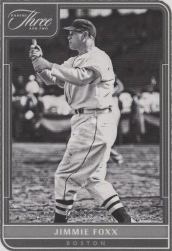 2022 Panini Three and Two - Jimmie Foxx #6