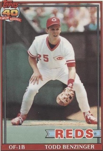 1991 O-Pee-Chee - Todd Benzinger #334