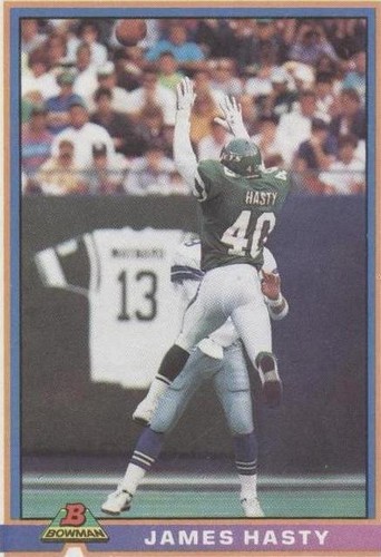 1991 Bowman James Hasty #393