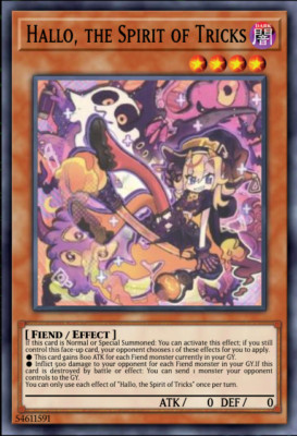 Yugioh! Hallo, the Spirit of Tricks Supreme Darkness PREORDER 2025