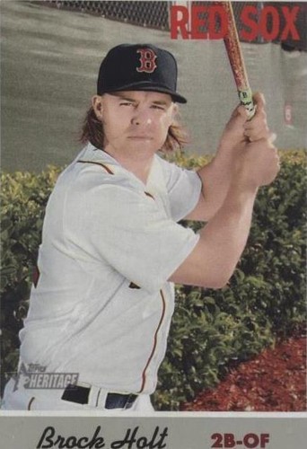 2019 Topps Heritage - Brock Holt #39