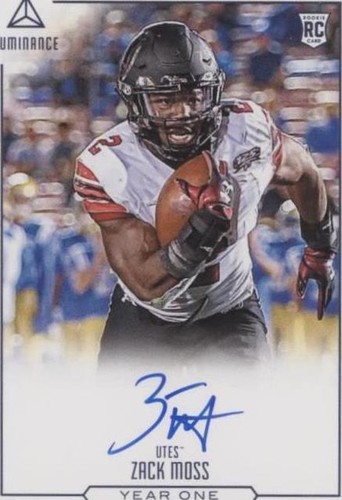 2020 Panini Luminance Zack Moss #YO-ZM