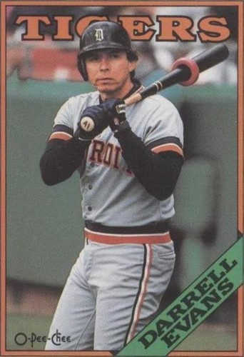 1988 O-Pee-Chee - Darrell Evans #390