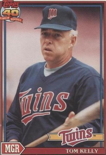 1991 O-Pee-Chee - Tom Kelly #201