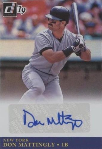 2019 Panini Donruss - Don Mattingly #85S-DM