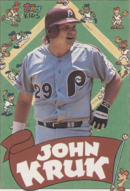 Topps Kids 1992 - John Kruk #18