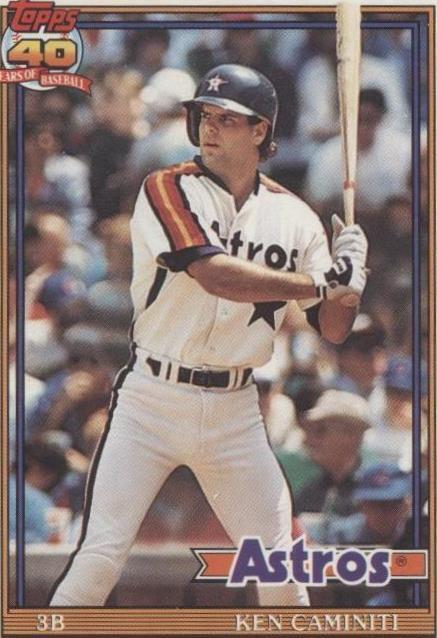 1991 O-Pee-Chee - Ken Caminiti #174