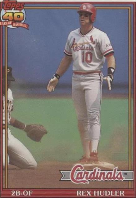 1991 O-Pee-Chee - Rex Hudler #228