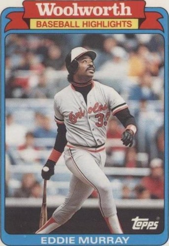1988 Topps Woolworth Baseball Highlights - Eddie Murray #5