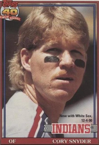 1991 O-Pee-Chee - Cory Snyder #323