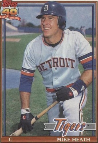 1991 O-Pee-Chee - Mike Heath #16