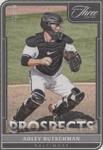 2022 Panini Three and Two - Adley Rutschman #P-1