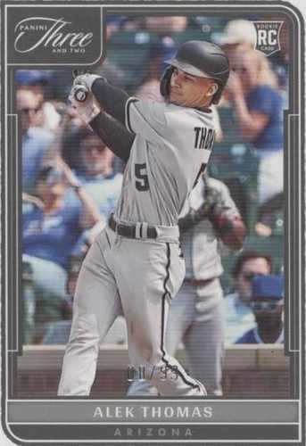 2022 Panini Three and Two - Alek Thomas #148