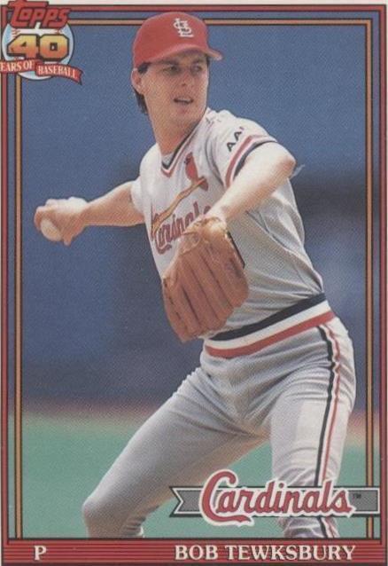 1991 O-Pee-Chee - Bob Tewksbury #88