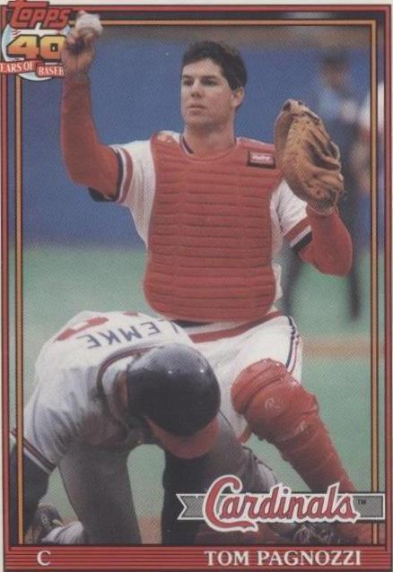 1991 O-Pee-Chee - Tom Pagnozzi #308