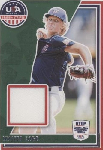 2022 Panini USA Baseball Stars & Stripes - Walter Ford #USAM-WF