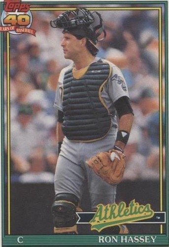 1991 O-Pee-Chee - Ron Hassey #327