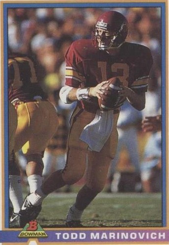 1991 Bowman Todd Marinovich #253