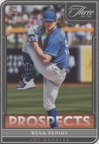 2022 Panini Three and Two - Ryan Pepiot #P-45