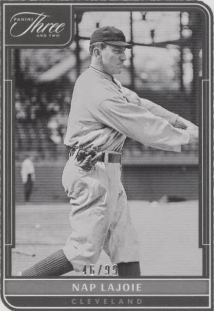 Panini Three and Two 2022 - Nap Lajoie #20