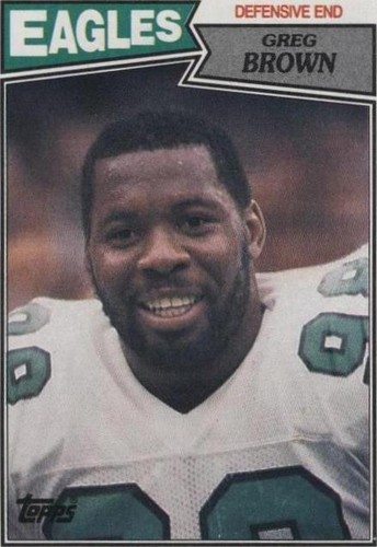 1987 Topps Greg Brown #303