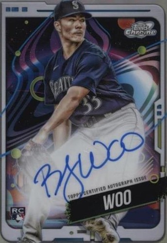 2024 Topps Cosmic Chrome - Bryan Woo #CCA-BW