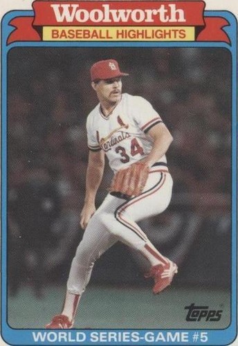 1988 Topps Woolworth Baseball Highlights - Danny Cox #27
