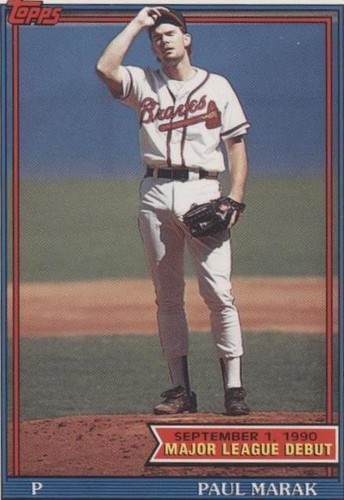 1990-91 Topps Major League Debut 1990 - Paul Marak #98