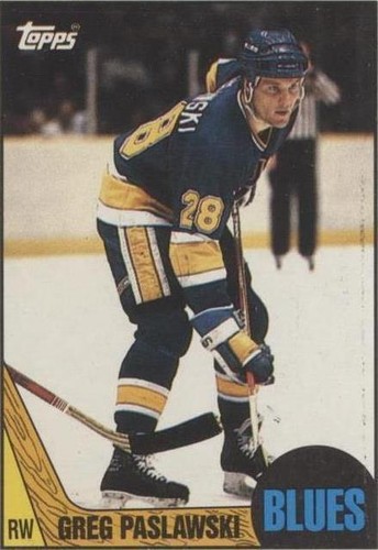 1987-88 Topps - Greg Paslawski #10