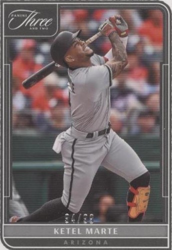 2022 Panini Three and Two - Ketel Marte #91